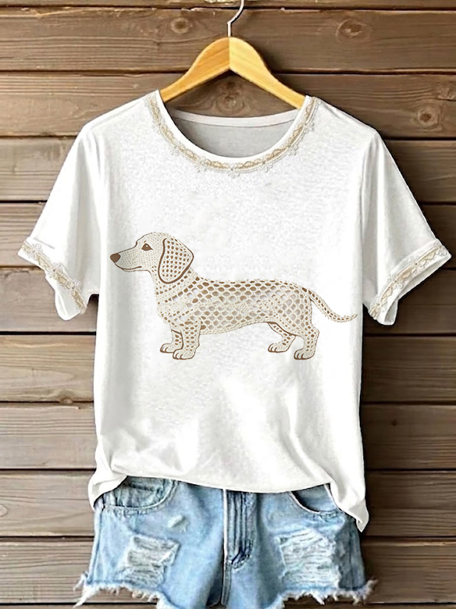 Women's Cat Art Short Sleeves T-Shirt