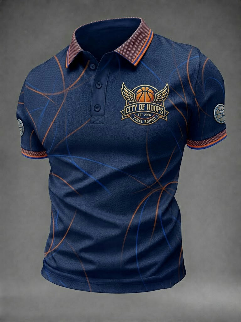 Men's New York Basketball Printed Shirt