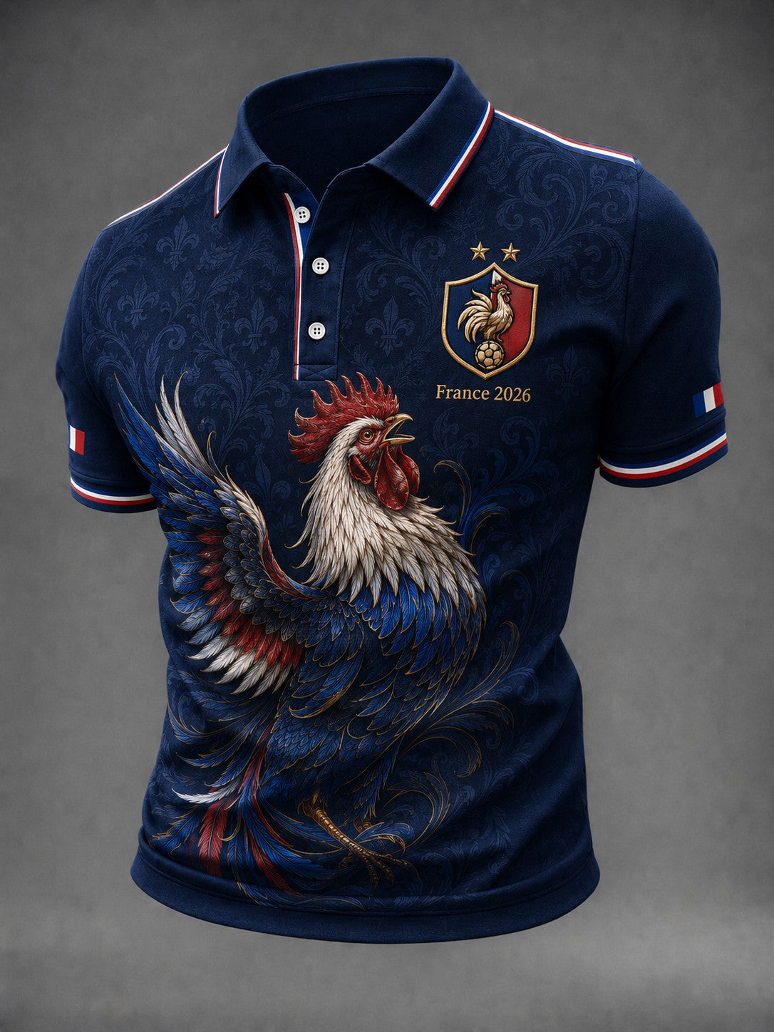 Chemise imprimée France Football pour homme