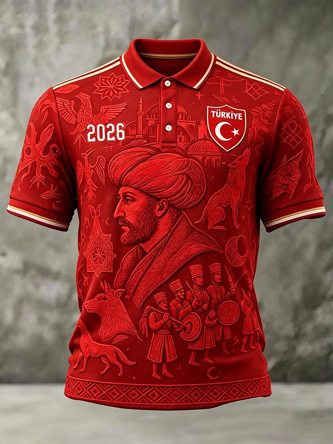 Erkekler için Türk Futbol Üst Giyimi