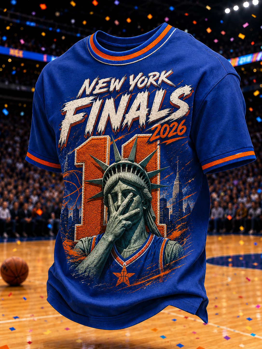 Men's New York Finals 2026 Printed T-shirt