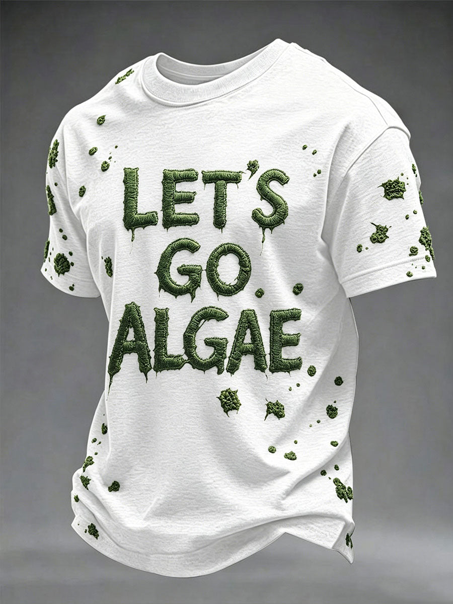 Men's Let's Go Algae Short Sleeves T-shirt