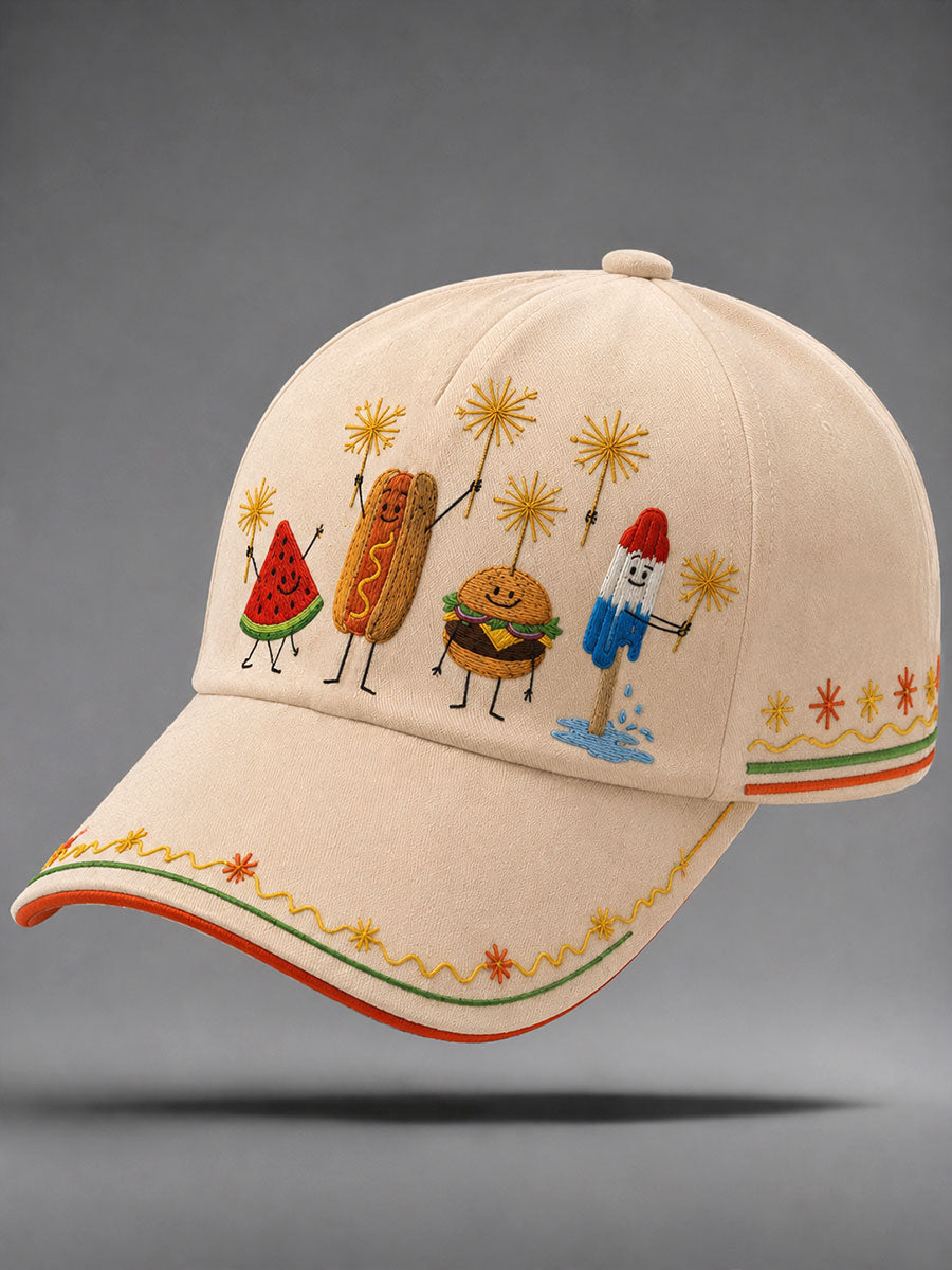 Patriotic Food Lovers Unisex Hats
