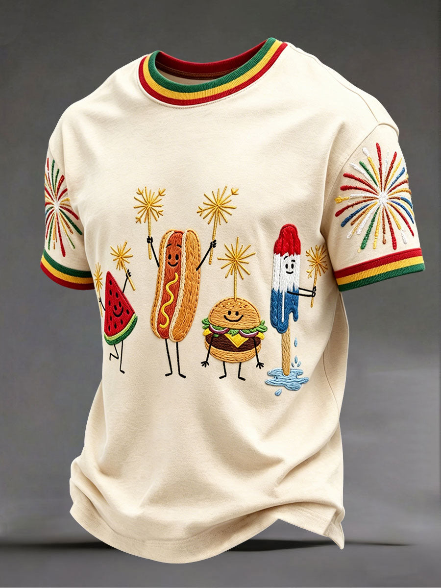 Men's Patriotic Foods T-Shirts