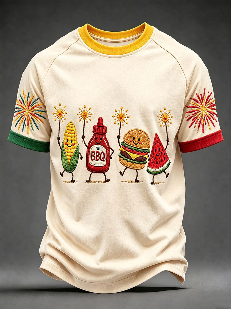 Men's Patriotic Foods T-Shirts