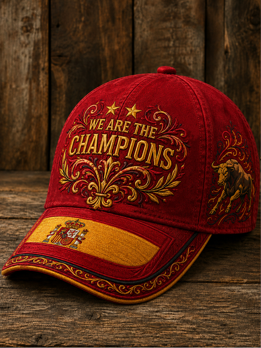 Gorra Unisex Spain We Are the Champions