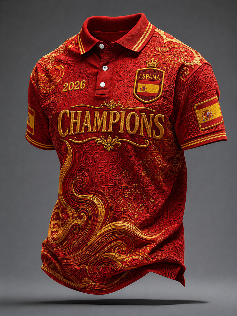 Camisetas de campeones de España para hombre