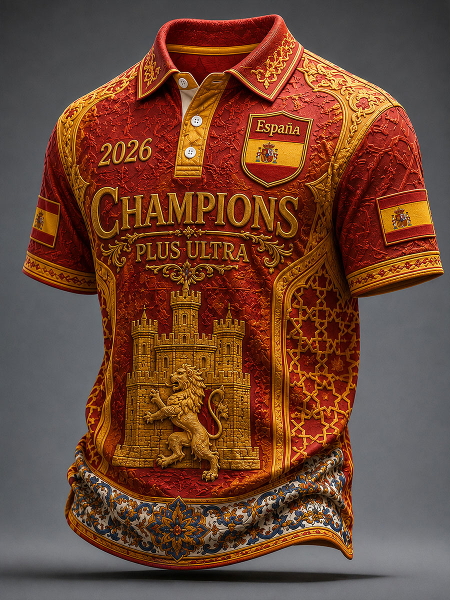 Camisetas de campeones de España para hombre