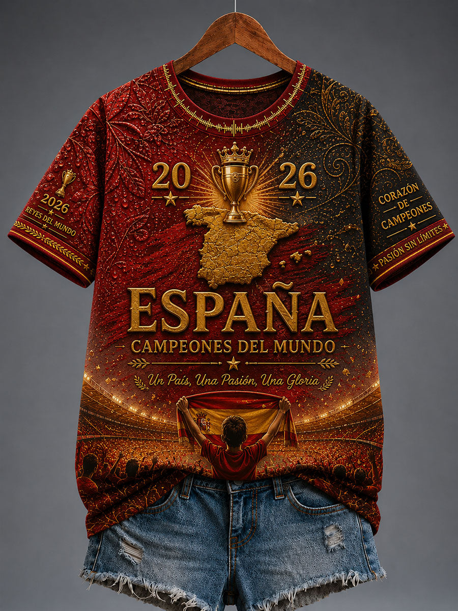 Camiseta de manga corta del Campeonato Mundial Femenino