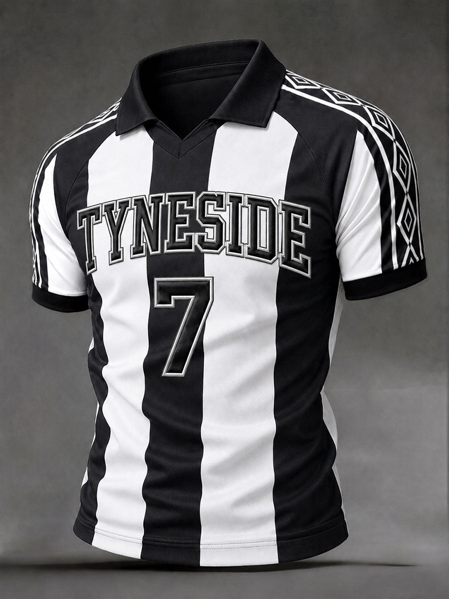 Men's British Football Tyneside Tribute No.7 Tops