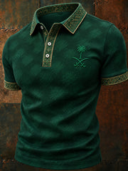 Men's Saudi Arabia's 96th National Day polo shirt