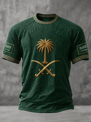 Men's Saudi Arabia's 96th National Day short sleeve t-shirt
