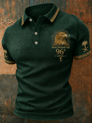 Men's Saudi National Day polo shirt