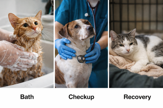 The Rescue Care Journey: Bath, Checkup, and Recovery