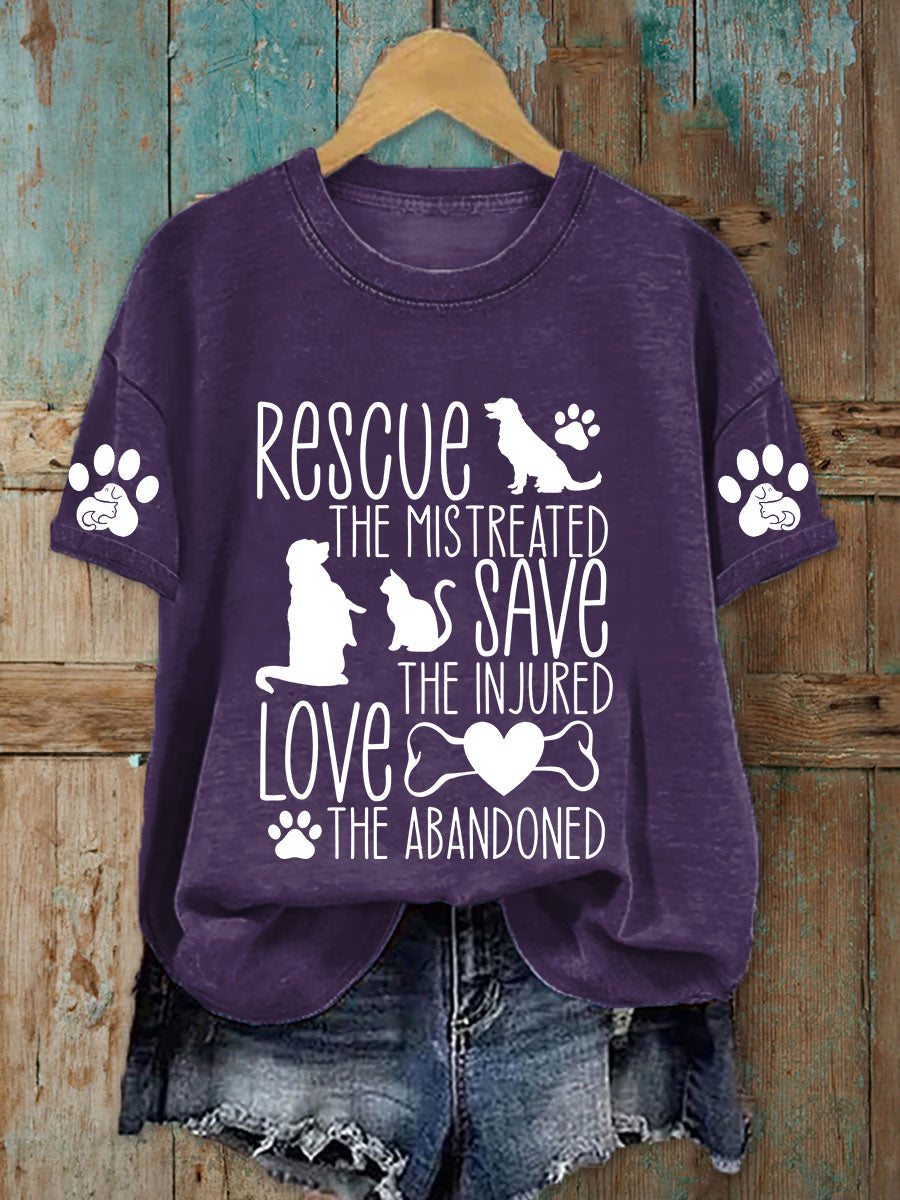 Women's protected animal t-shirt