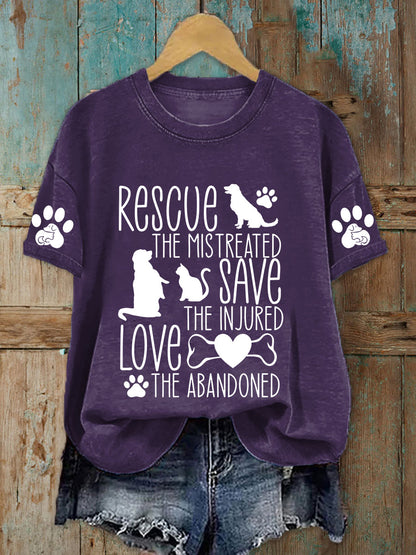 Women's protected animal t-shirt