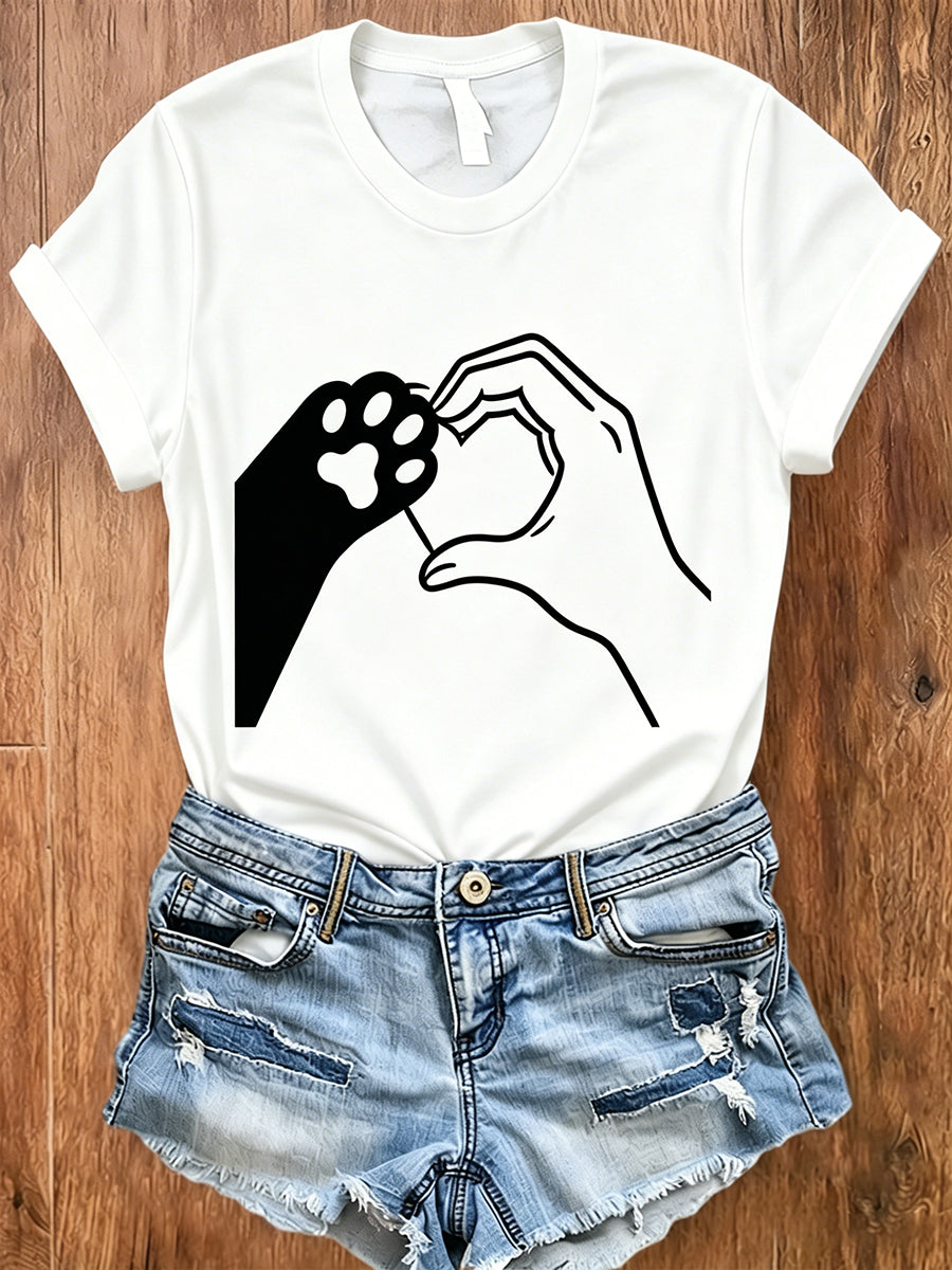 Women's Animal Print T-Shirt