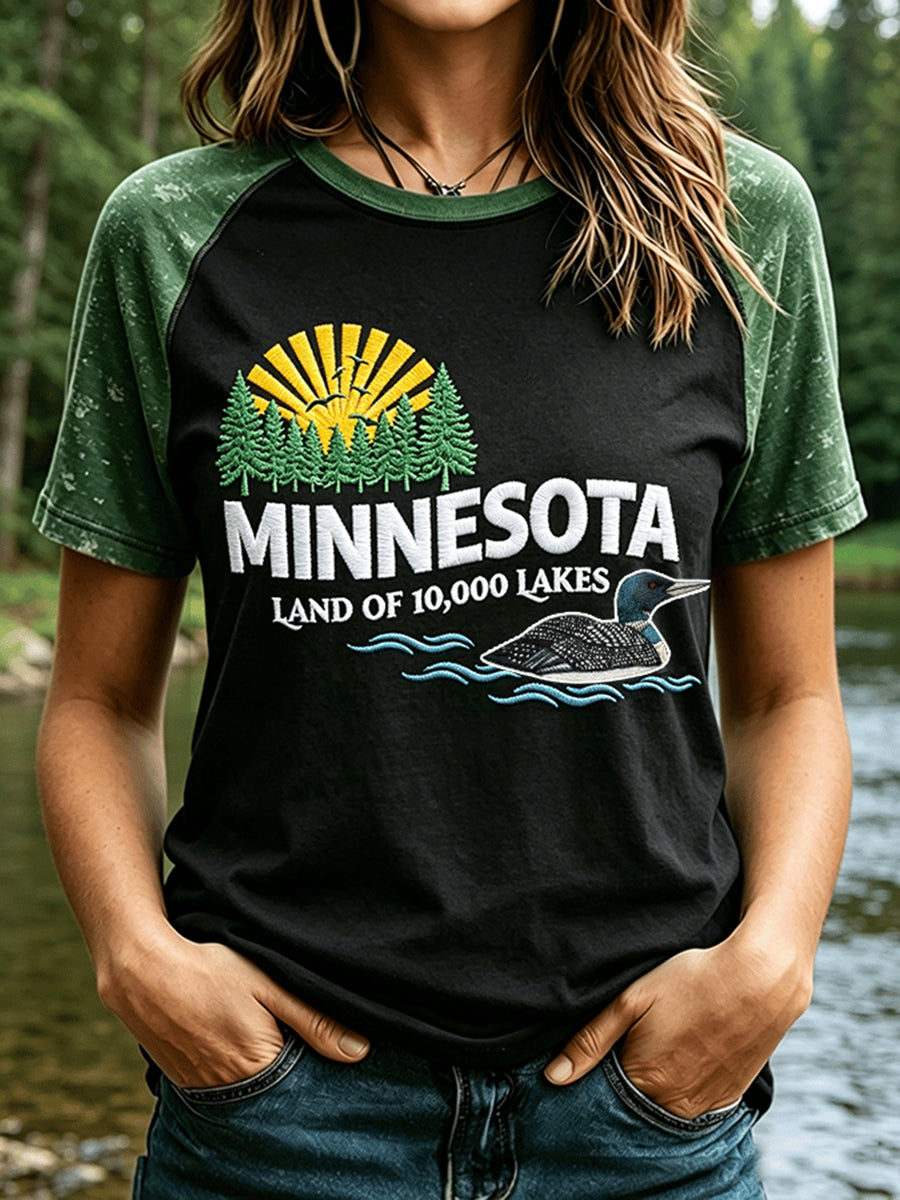 Women's Save The Boundary Waters Print T-shirt