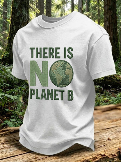 Men's There Is No Planet B Printed T-shirt
