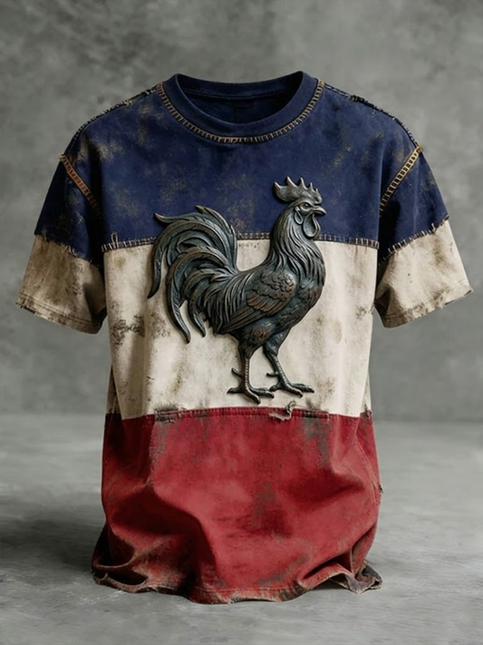 Men's France Coq Gaulois Short Sleeves T-shirt