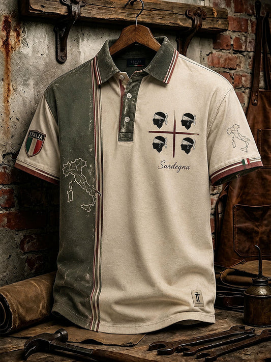 Camicia da uomo Sardegna Quattro Mori