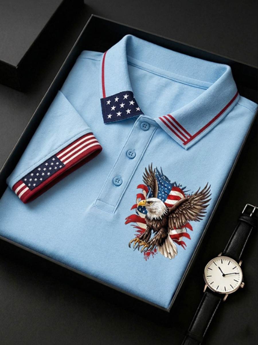 Men's 250Th Anniversary National Faith Print Shirt
