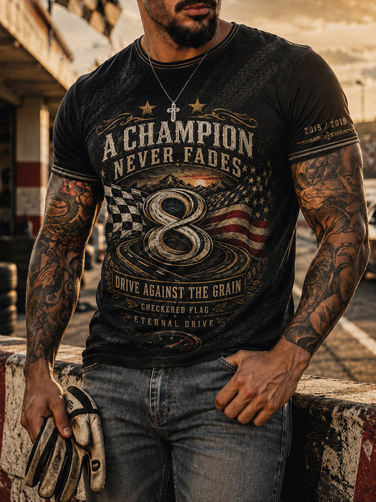 Men's Rip Legend Drive Against The Grain Printed T-shirt