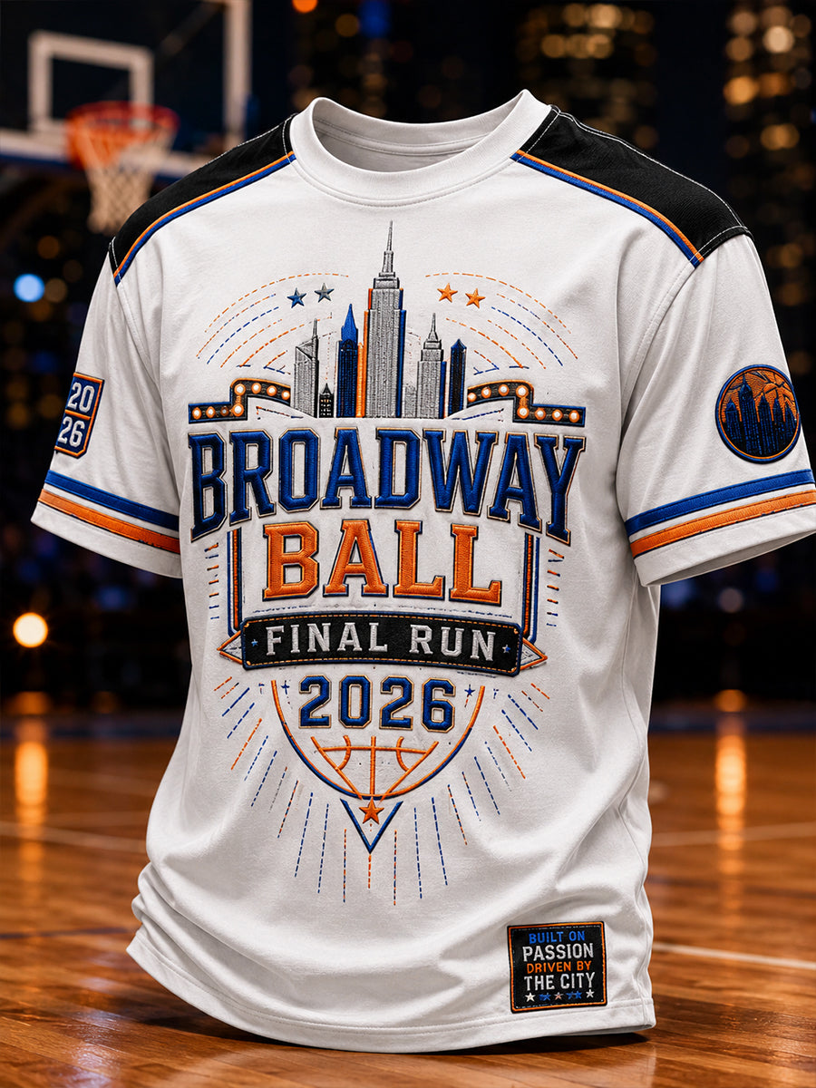 Men's Classic Basketball Fan Graphic T-shirt