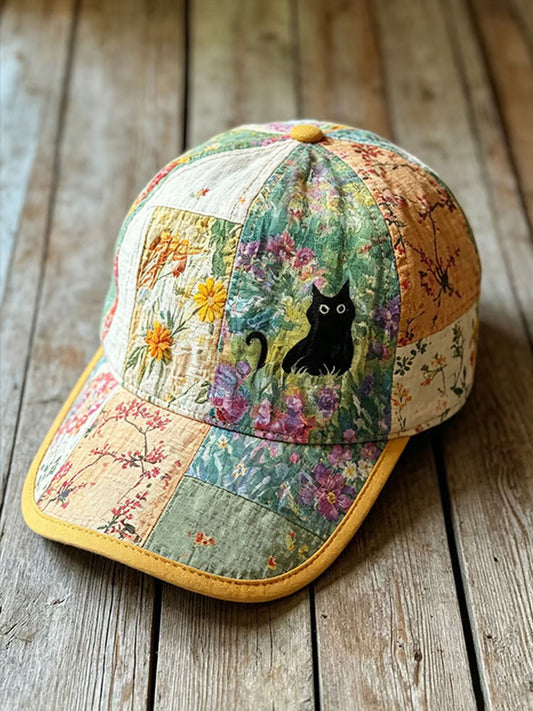 Cat Art Print Casual Unisex Hat