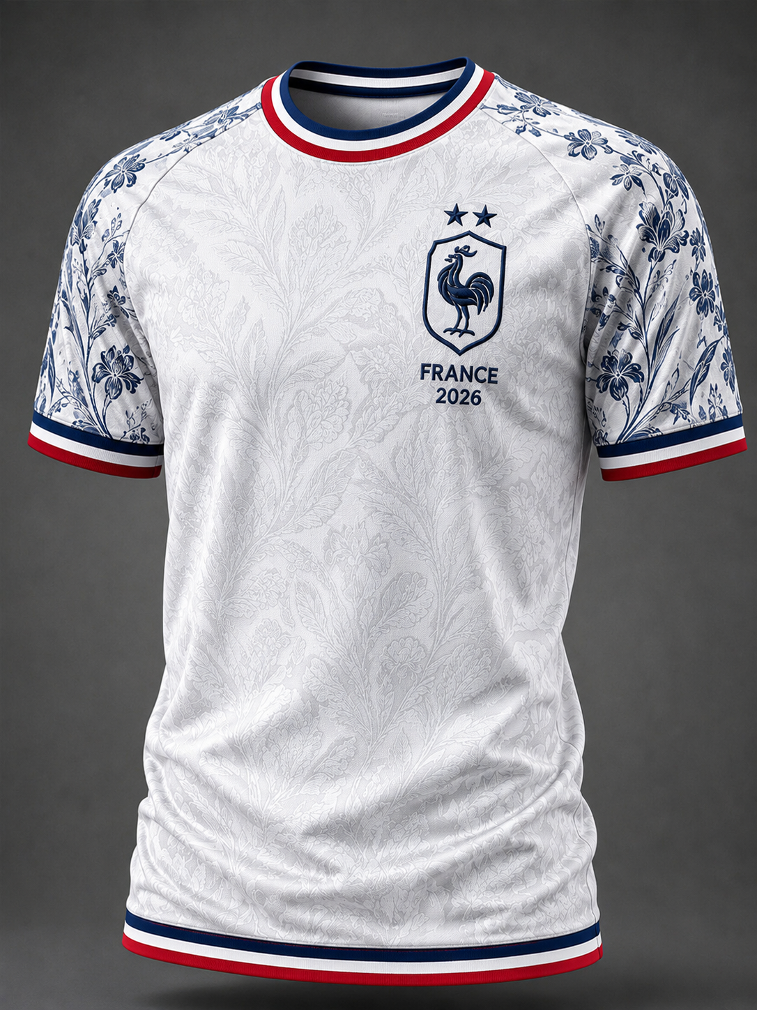 Men's French Football Short Sleeve T-Shirt