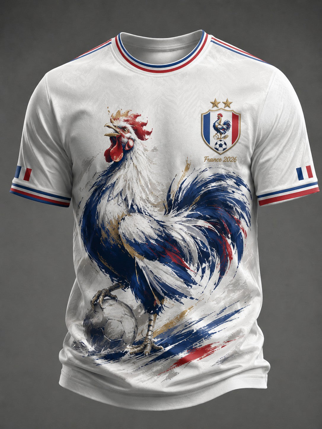 T-shirt imprimé France Football Homme