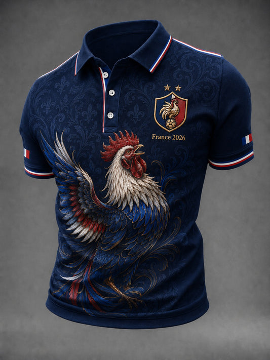 Chemise imprimée France Football pour homme