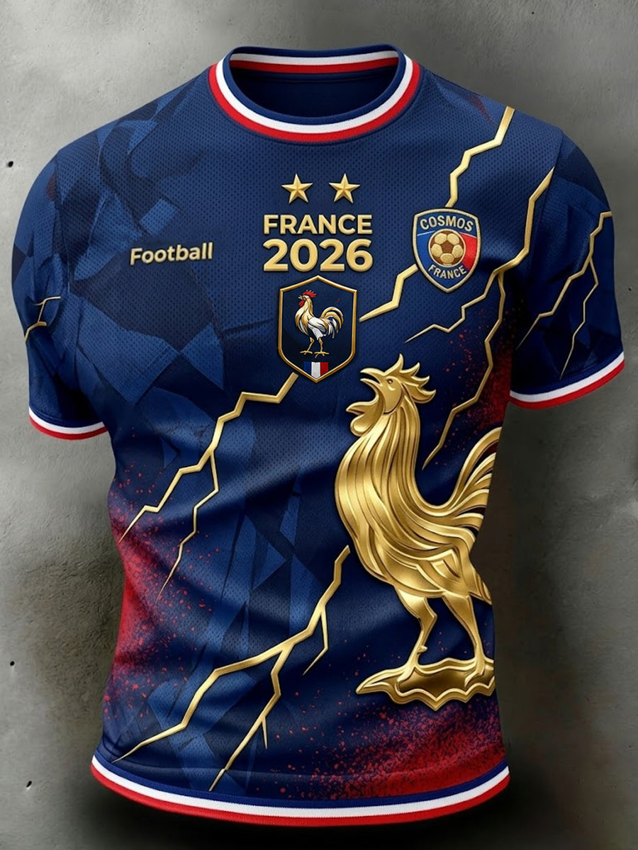 T-shirt à manches courtes France Football Homme