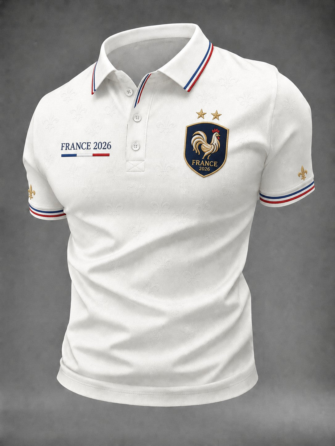 Chemise pour hommes imprimée France Football