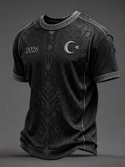 Erkekler için Türkiye 2026 Futbol Tişörtleri