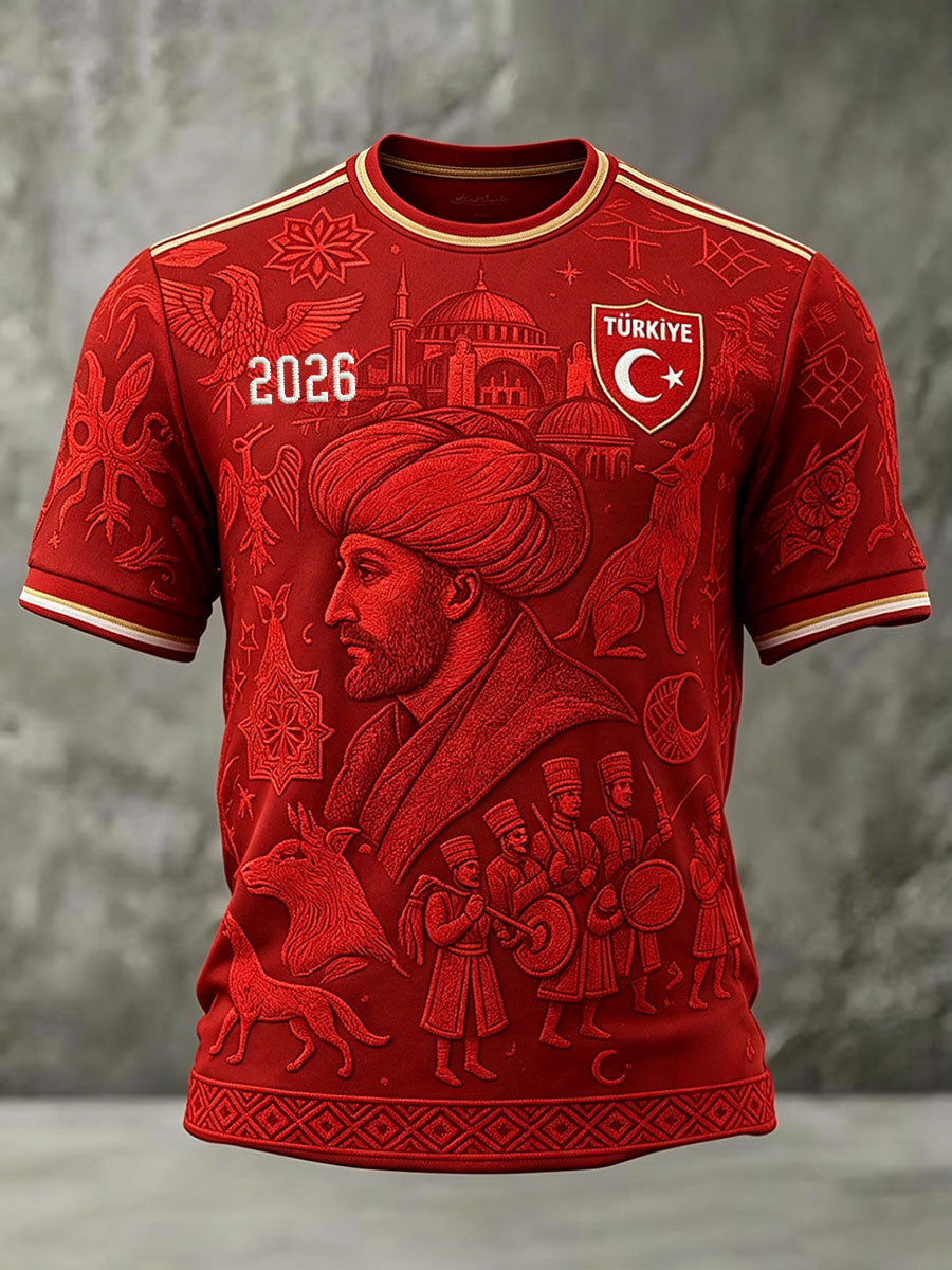 Erkekler için Türk Futbolu Tişörtleri