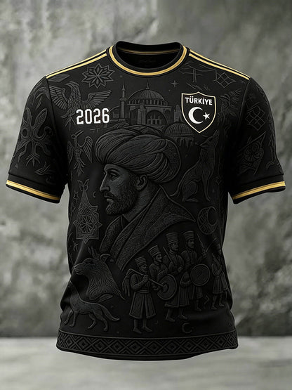 Erkekler için Türk Futbolu Tişörtleri