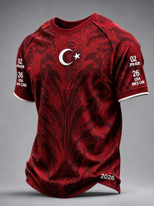 Erkekler için Türk futbolu tişörtleri