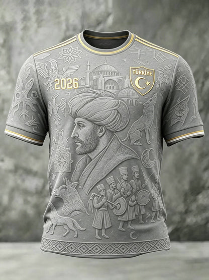 Erkekler için Türk Futbolu Tişörtleri