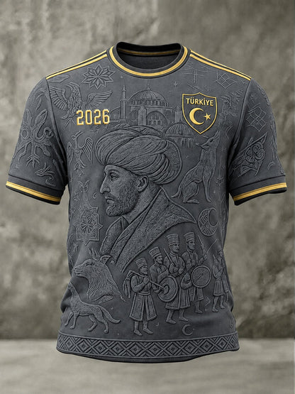 Erkekler için Türk Futbolu Tişörtleri