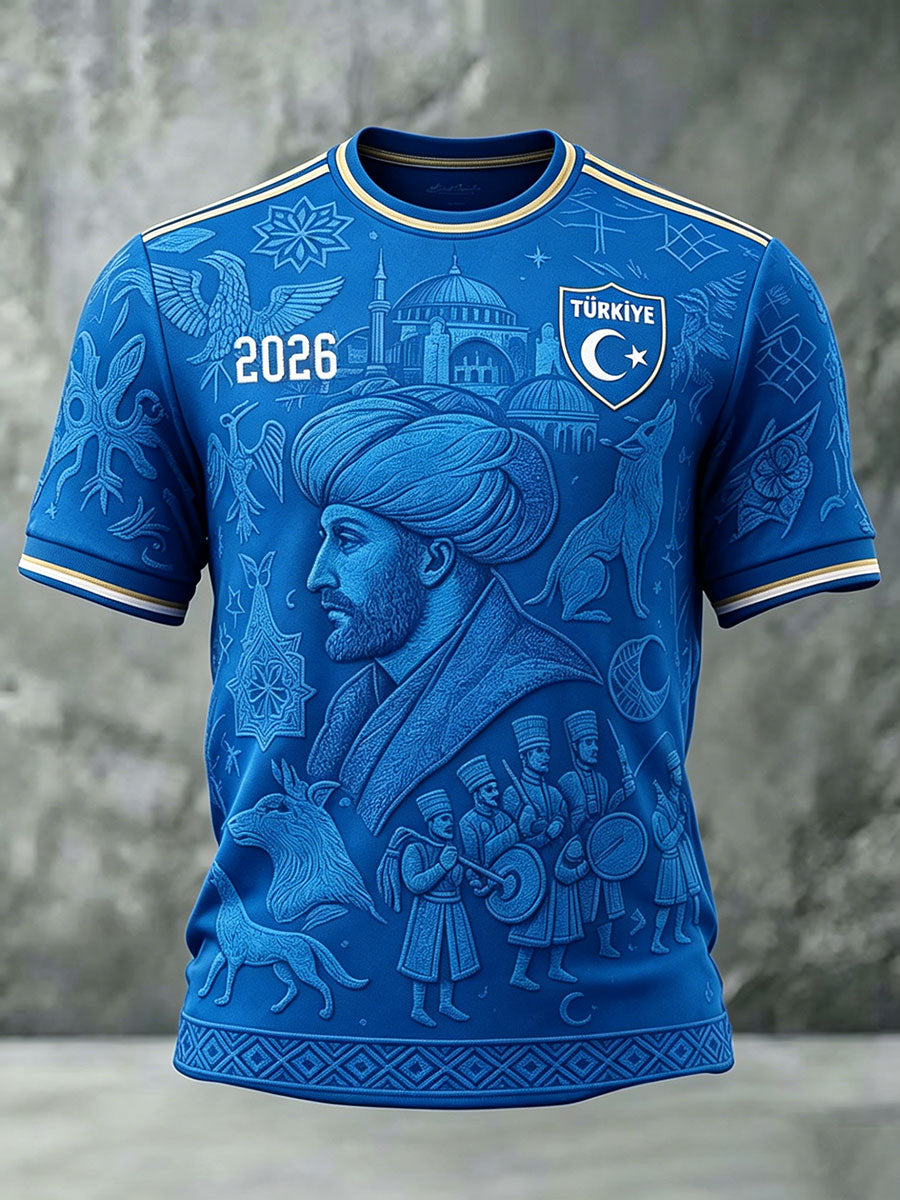 Erkekler için Türk Futbolu Tişörtleri