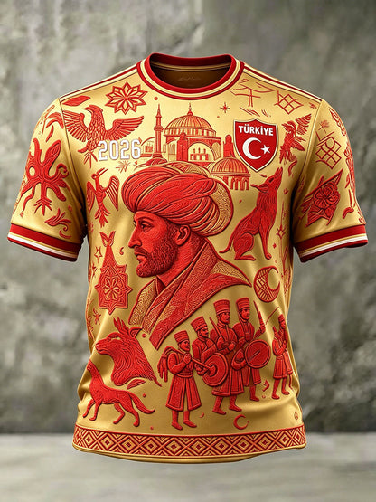 Erkekler için Türk Futbolu Tişörtleri