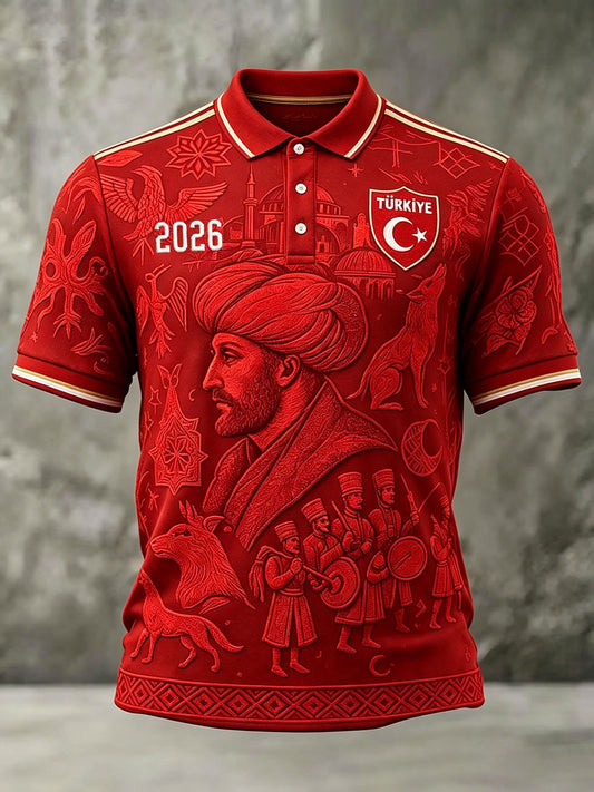 Erkekler için Türk Futbol Üst Giyimi