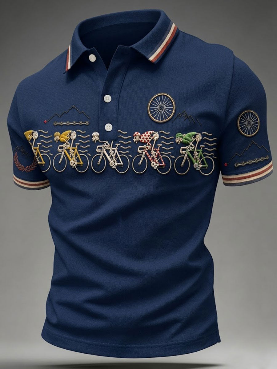 Maillot de cyclisme pour homme, modèle skeleton
