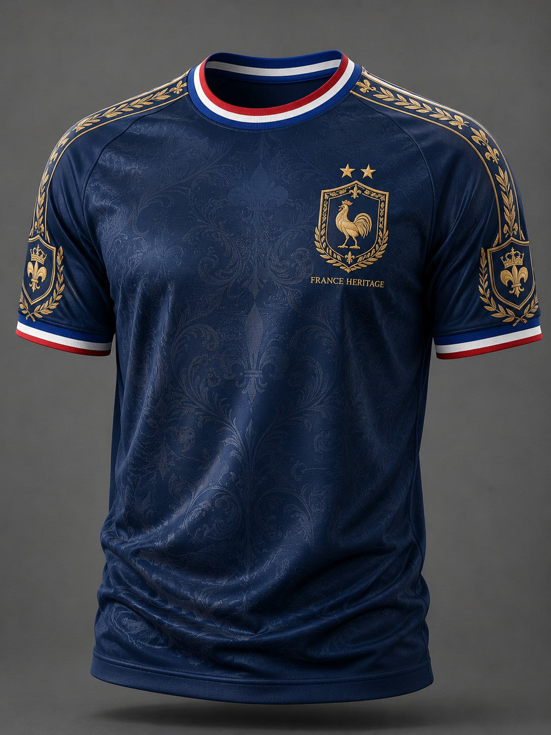T-shirt homme France Football imprimé