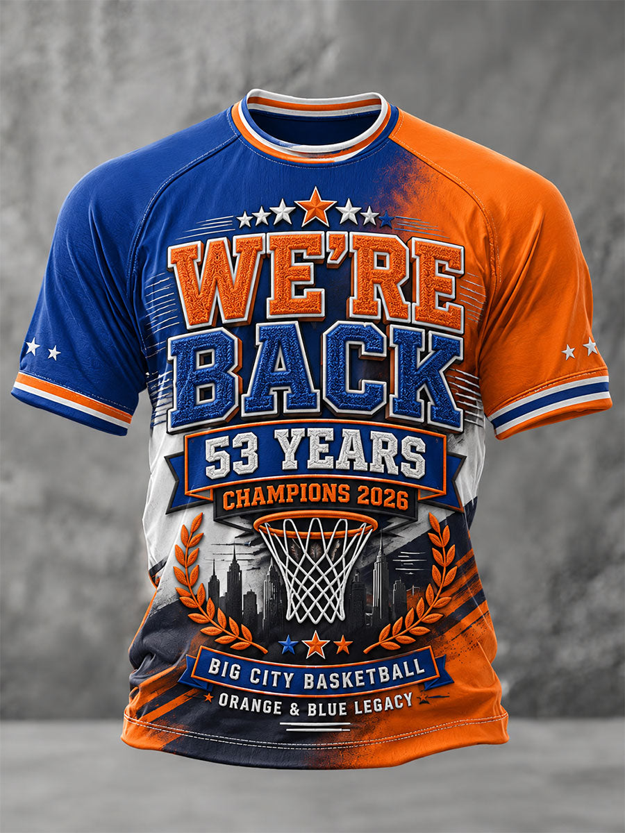 Men's Basketball Short Sleeve T-shirt
