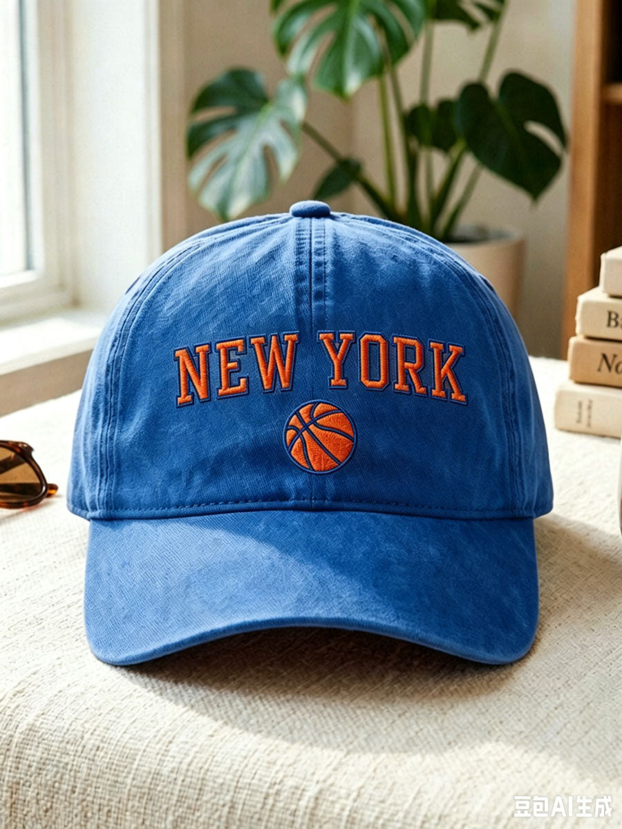 Basketball Print Casual Unisex Cap