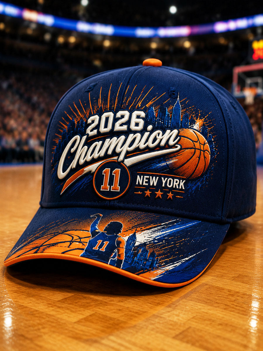 New York 2026 Championship Baseball Cap
