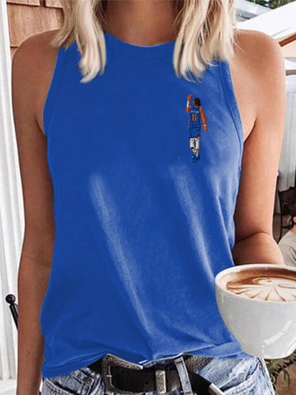 Women's Basketball Fan Graphic Vest Top