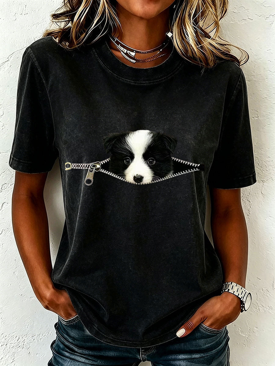 Women's Lovely Border Collie T-Shirt